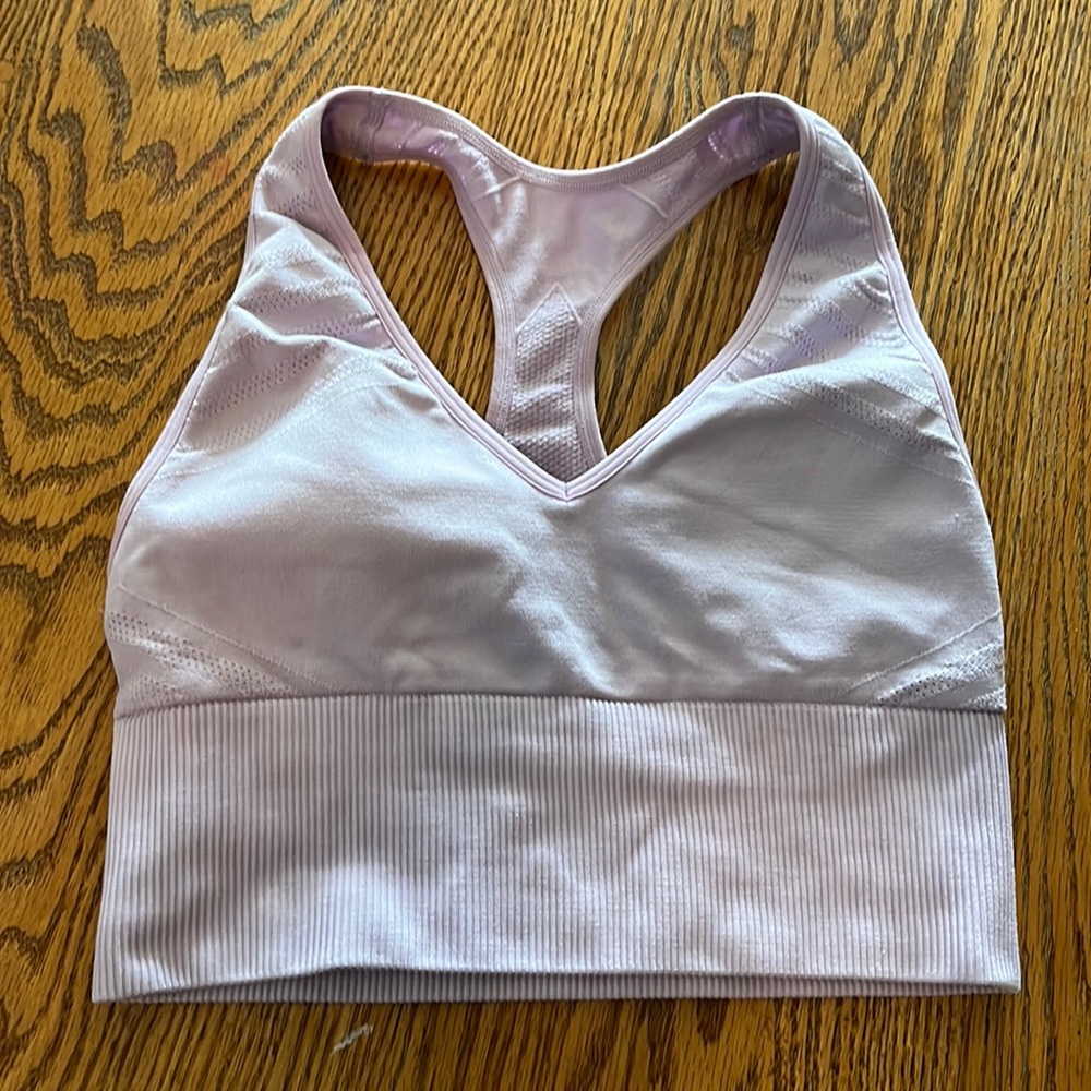 PINK Sport Bra, xs, lavender